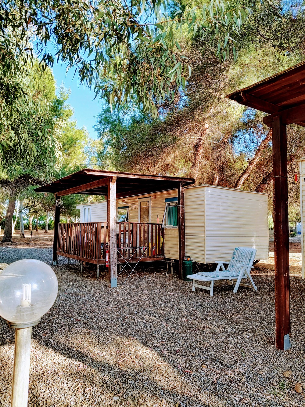 veranda casa mobile camping basilicata